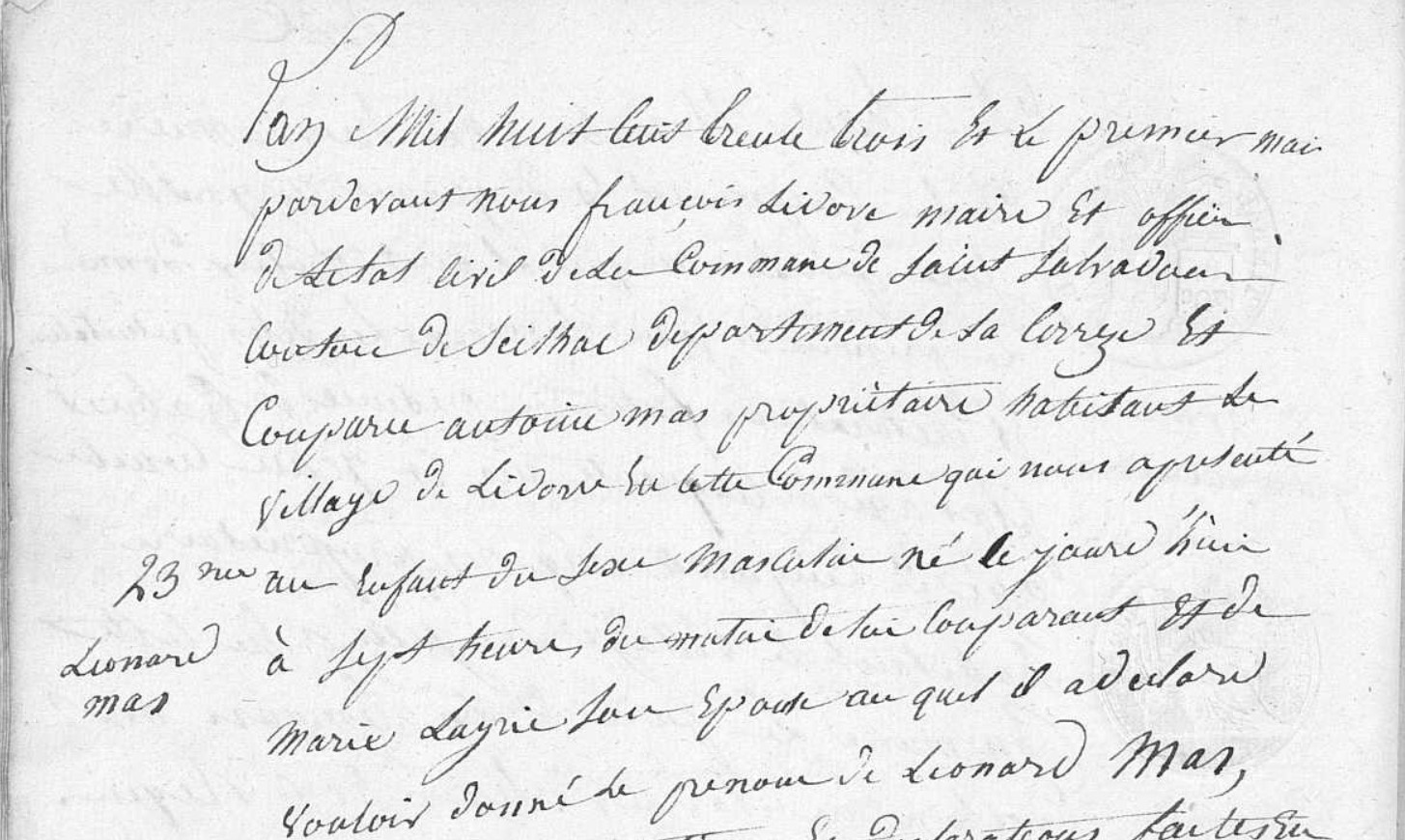 Naissance Mas Leonard 1_5_1833 1.jpg